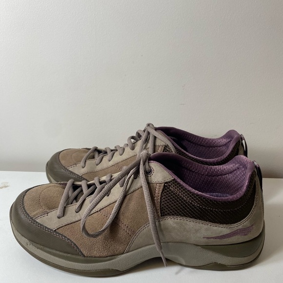 DANSKO Light Brown Suede Walking Shoe Lifestyle Sneakers Size 42 about 11.5 - Picture 4 of 12